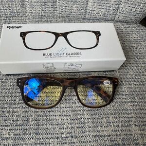 NIB Optimum Blue Light Glasses +2.50